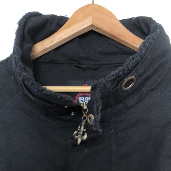 Black Canvas Jacket - Picture 2 of 3